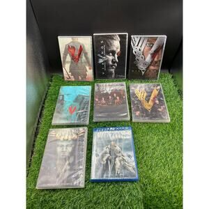 MGM Vikings Seasons 1–5 (DVD) + Season 6 Volume 1 (Blu-ray) Set